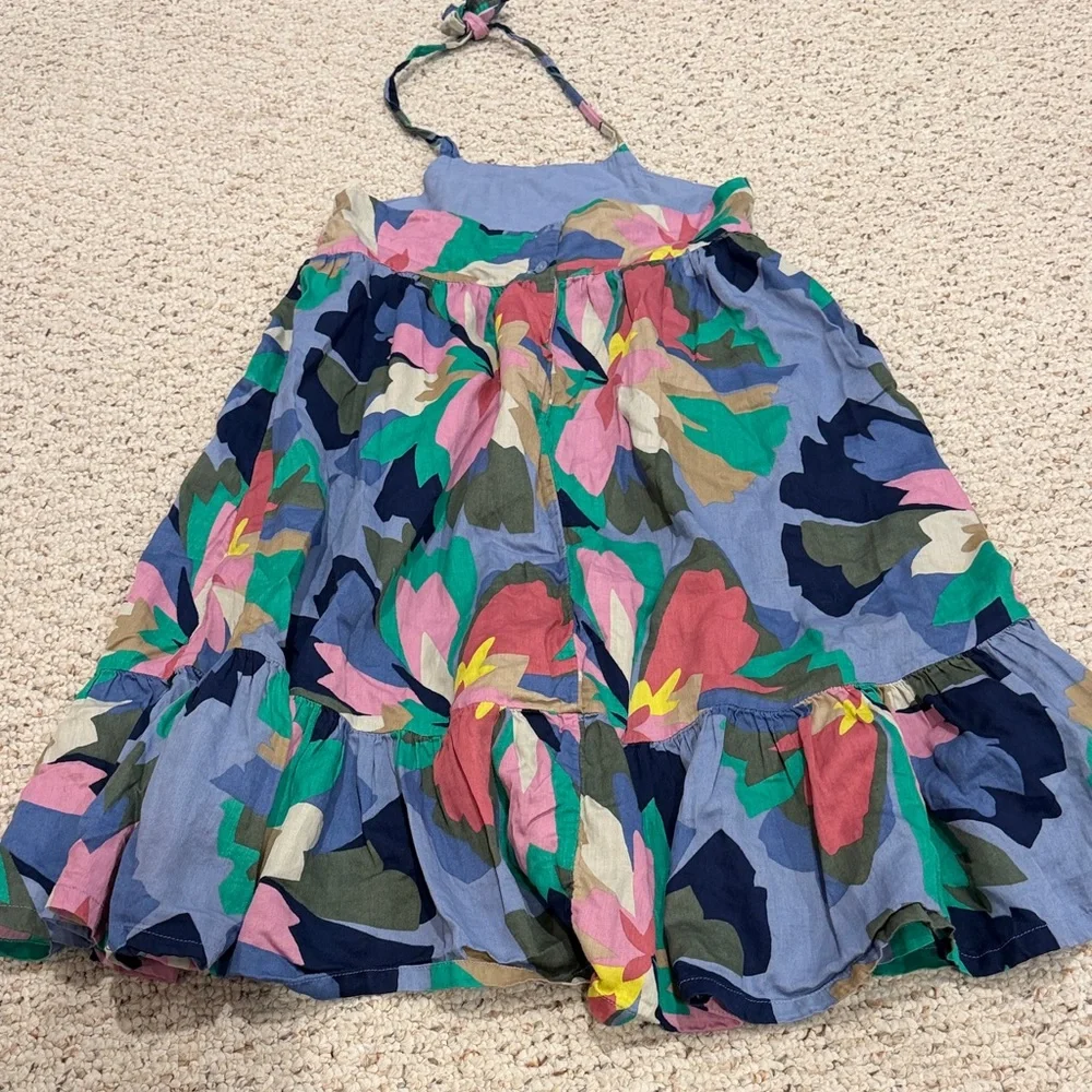 Gap Kids Floral Kids Dress - Size Medium 8/9 - Halter Neck